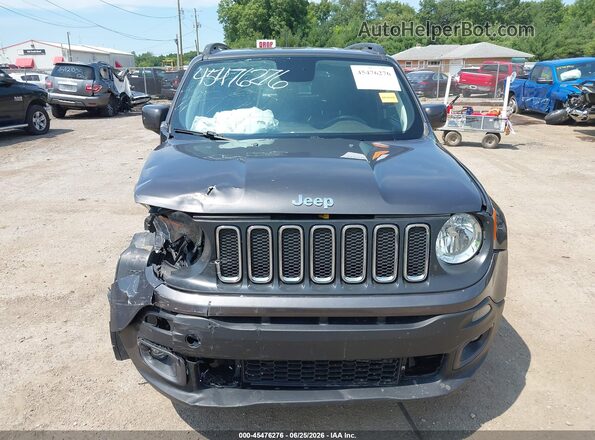 ZACCJBBB8JPJ44876 2018 JEEP RENEGADE Gray Սարքավորումների վահանակի տեսք