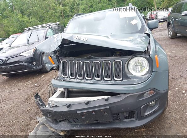 ZACCJBBBXHPF14156 2017 JEEP RENEGADE Gray Instrument cluster view