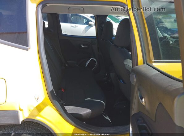 ZACCJBBBXJPH19675 2018 JEEP RENEGADE Yellow VIN კოდის სტიკერის ხედი