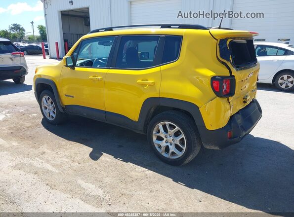 ZACCJBBBXJPH19675 2018 JEEP RENEGADE Yellow უკანა მარცხენა