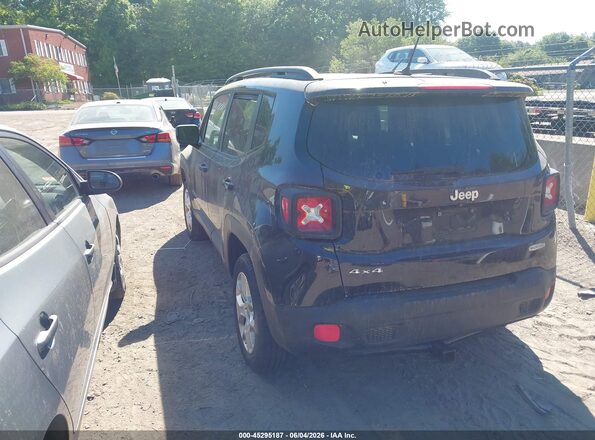 ZACCJBBT1GPC78696 2016 JEEP RENEGADE Black Հետևի ձախ
