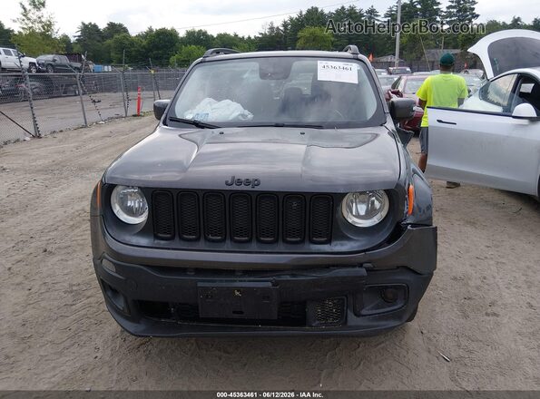 ZACCJBBT3GPD53995 2016 JEEP RENEGADE Gray ხელსაწყოთა პანელის ხედი