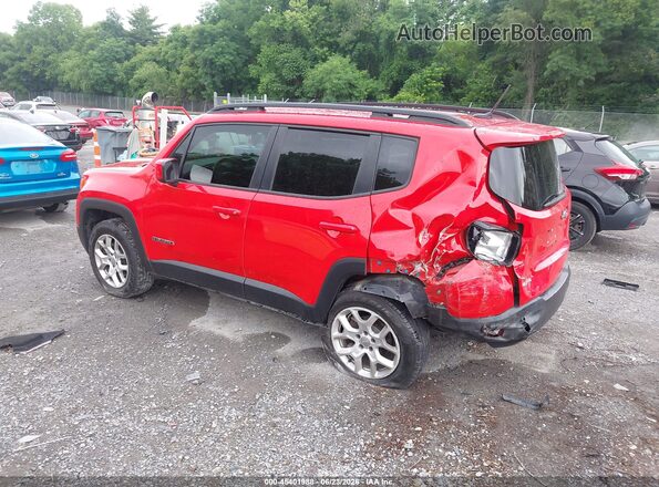 ZACCJBBT4GPC54392 2016 JEEP RENEGADE Red Trasero izquierdo