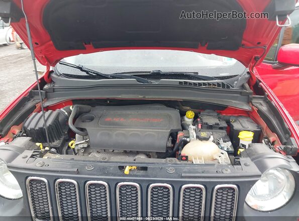 ZACCJBBT4GPC54392 2016 JEEP RENEGADE Red Vista trasera