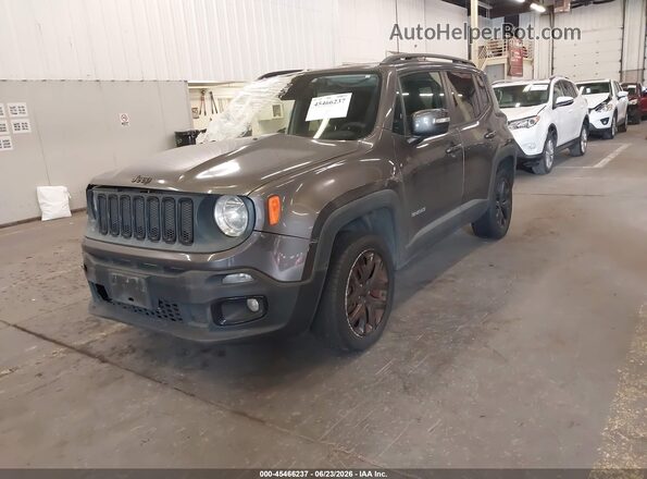 ZACCJBBT4GPC91071 2016 JEEP RENEGADE Gray Front left