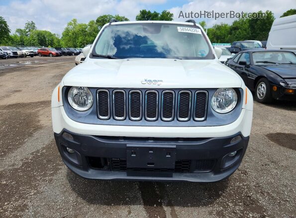 ZACCJBBT5GPC43286 2016 JEEP RENEGADE White Vista frontal