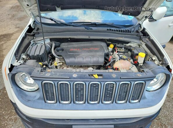ZACCJBBT5GPC43286 2016 JEEP RENEGADE White Vista interior trasera
