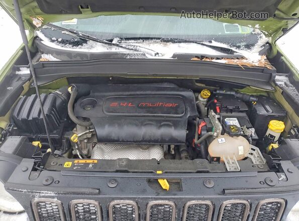 ZACCJBBT5GPC66423 2016 JEEP RENEGADE Зеленый 