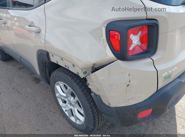 ZACCJBBT5GPD07844 2016 JEEP RENEGADE Tan წინა ხედი