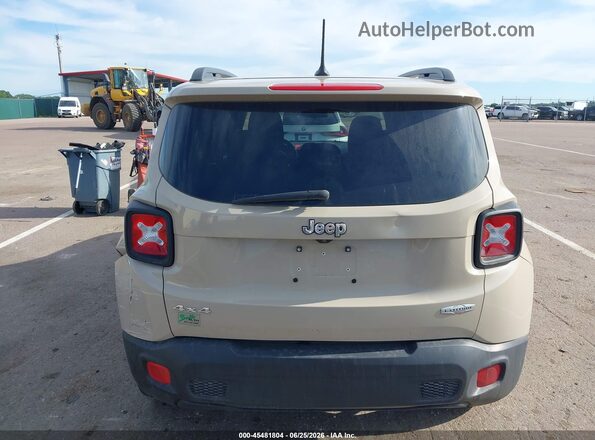 ZACCJBBT5GPD07844 2016 JEEP RENEGADE Tan 