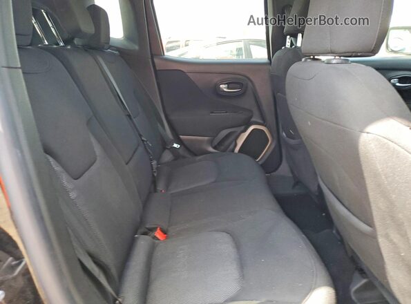ZACCJBBT5GPD89672 2016 JEEP RENEGADE Угольный Вид задней части салона