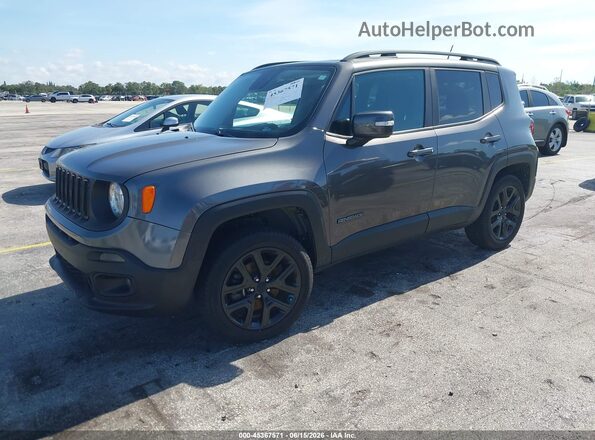 ZACCJBBT6GPD39184 2016 JEEP RENEGADE Gray წინა მარცხენა ხედი სამი მეოთხედიდან