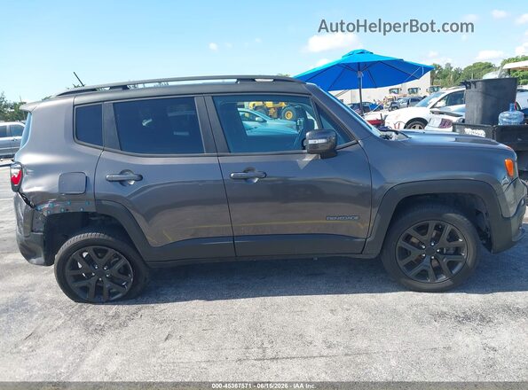 ZACCJBBT6GPD39184 2016 JEEP RENEGADE Gray უკანა სალონის ხედი
