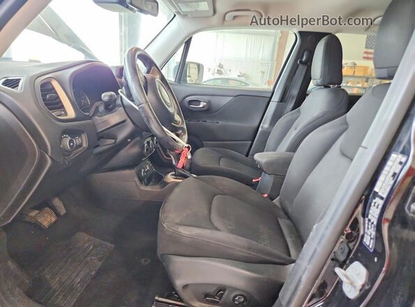 ZACCJBBT7GPD00703 2016 JEEP RENEGADE Black Front interior view