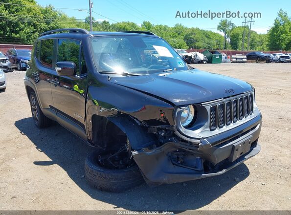 ZACCJBBT7GPD24788 2016 JEEP RENEGADE Black წინა ხედი