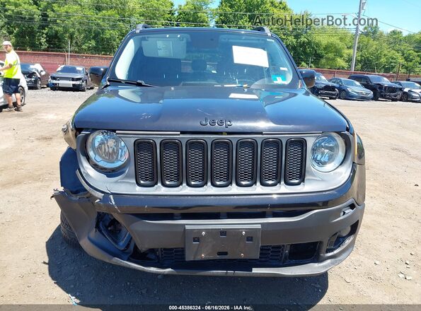 ZACCJBBT7GPD24788 2016 JEEP RENEGADE Black ხელსაწყოთა პანელის ხედი