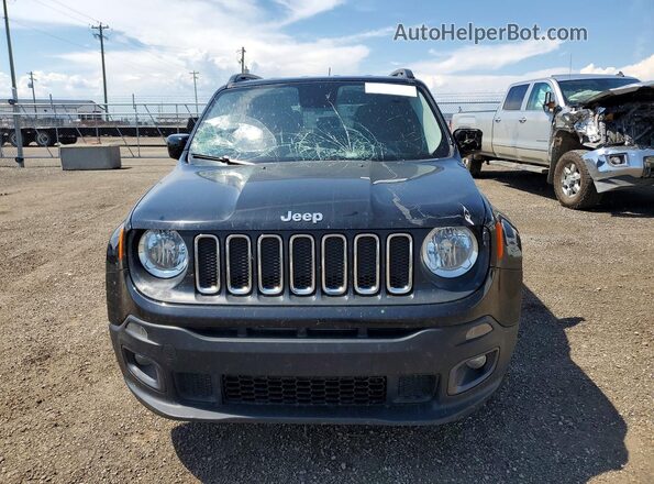 ZACCJBBT7GPE10117 2016 JEEP RENEGADE Black Front view