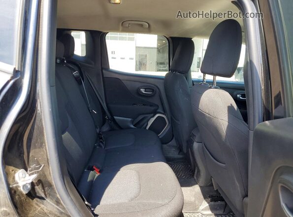 ZACCJBBT7GPE10117 2016 JEEP RENEGADE Black Rear seats view