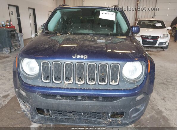 ZACCJBBT8GPC54010 2016 JEEP RENEGADE Blue წინა ხედი
