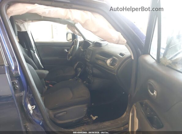 ZACCJBBT8GPC54010 2016 JEEP RENEGADE Blue წინა სალონის ხედი