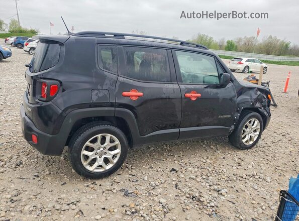 ZACCJBBT8GPC62222 2016 JEEP RENEGADE Black Задня права чверть