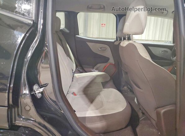 ZACCJBBT8GPD65401 2016 JEEP RENEGADE Black Սալոնի հետևի տեսք