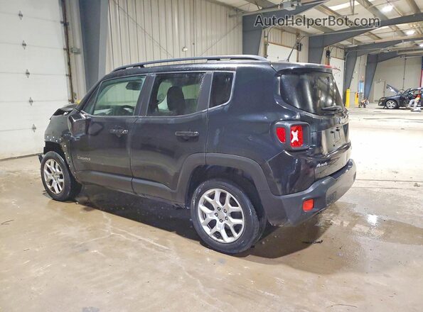 ZACCJBBT8GPD65401 2016 JEEP RENEGADE Black Հետևի ձախ