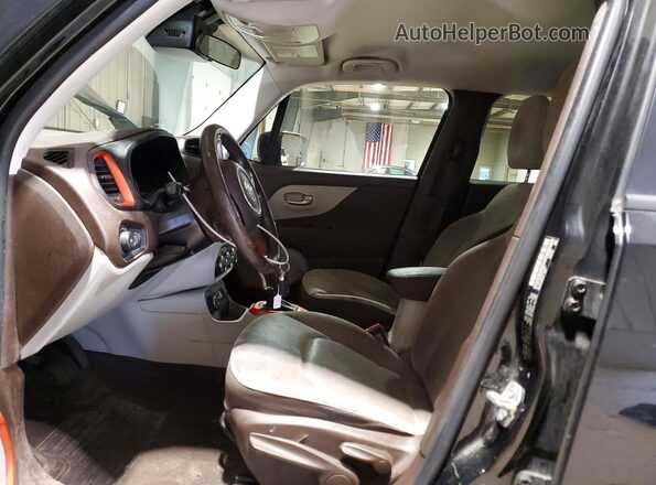 ZACCJBBT8GPD65401 2016 JEEP RENEGADE Black Սալոնի դիմացի տեսք