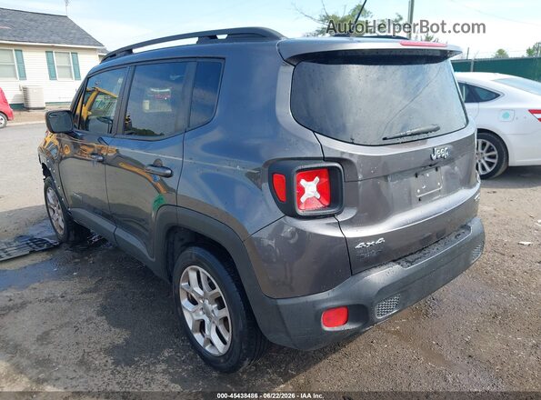 ZACCJBBT8GPD76298 2016 JEEP RENEGADE Black Հետևի ձախ