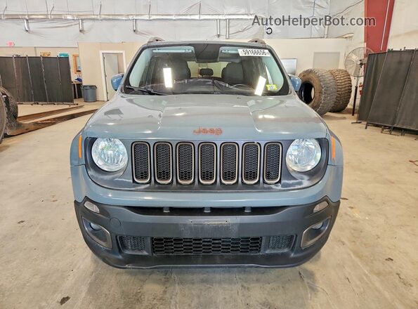 ZACCJBBT8GPD87964 2016 JEEP RENEGADE Gray Front view