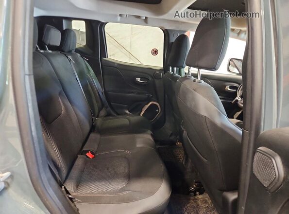 ZACCJBBT8GPD87964 2016 JEEP RENEGADE Gray Rear seats view