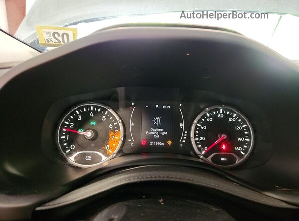 ZACCJBBT8GPD87964 2016 JEEP RENEGADE Gray Instrument cluster view