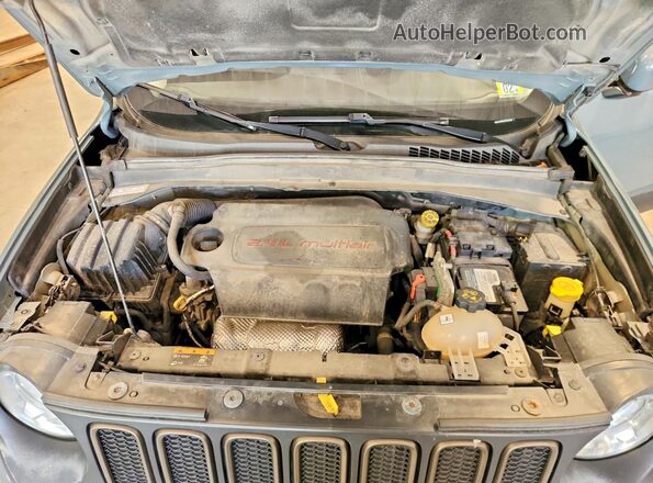 ZACCJBBT8GPD87964 2016 JEEP RENEGADE Gray Rear interior view