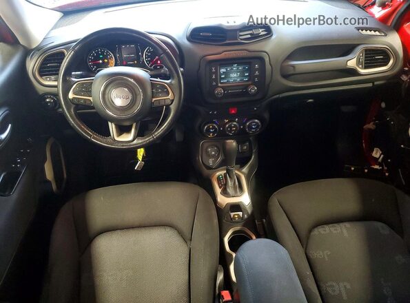 ZACCJBBT8GPE25726 2016 JEEP RENEGADE Red წინა პანელის ხედი