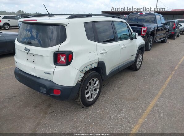 ZACCJBBTXGPD12229 2016 JEEP RENEGADE Белый Задняя правая четверть