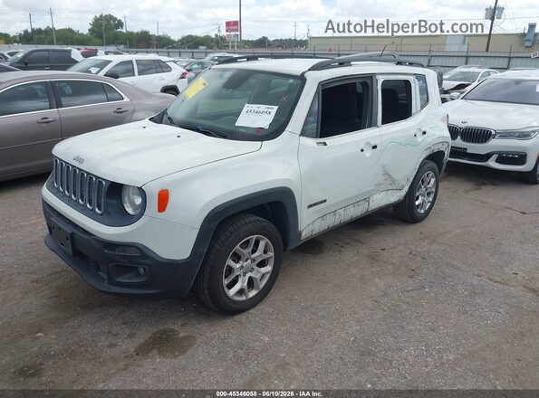 ZACCJBBTXGPD12229 2016 JEEP RENEGADE Белый Передняя левая четверть