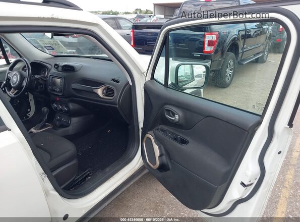 ZACCJBBTXGPD12229 2016 JEEP RENEGADE Белый Вид салона спереди