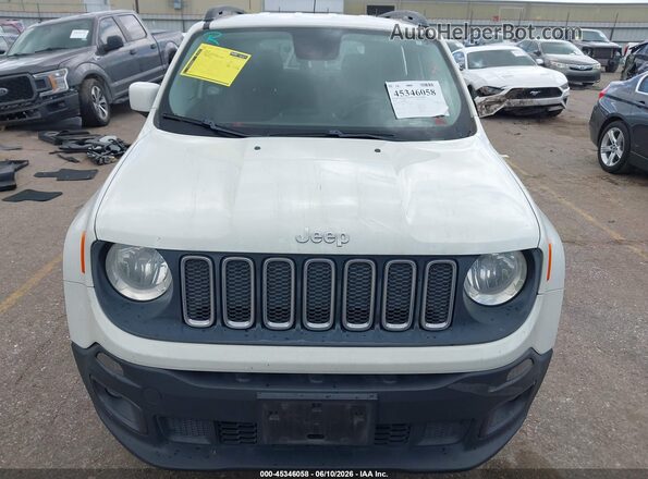 ZACCJBBTXGPD12229 2016 JEEP RENEGADE Белый Вид задней части салона