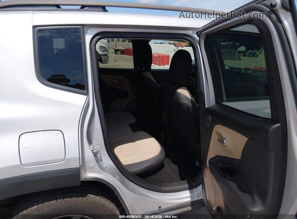ZACCJBBTXGPD52746 2016 JEEP RENEGADE Silver Vista de la etiqueta del VIN