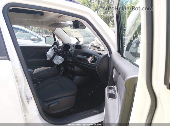 ZACCJBBTXGPD71247 2016 JEEP RENEGADE White წინა სალონის ხედი
