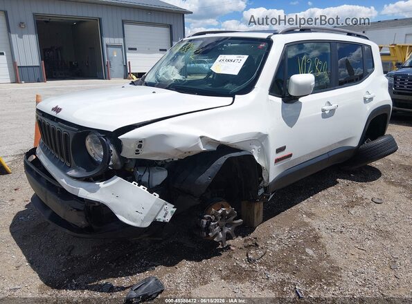 ZACCJBBTXGPD71247 2016 JEEP RENEGADE White წინა ხედი