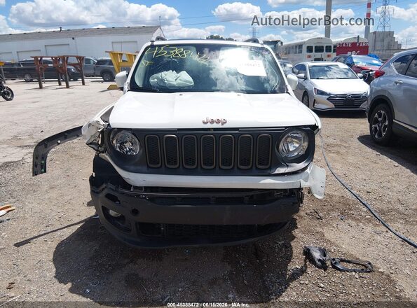 ZACCJBBTXGPD71247 2016 JEEP RENEGADE White ხელსაწყოთა პანელის ხედი