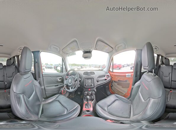 ZACCJBCB2HPF63902 2017 JEEP RENEGADE Orange Vista interior de 360 grados