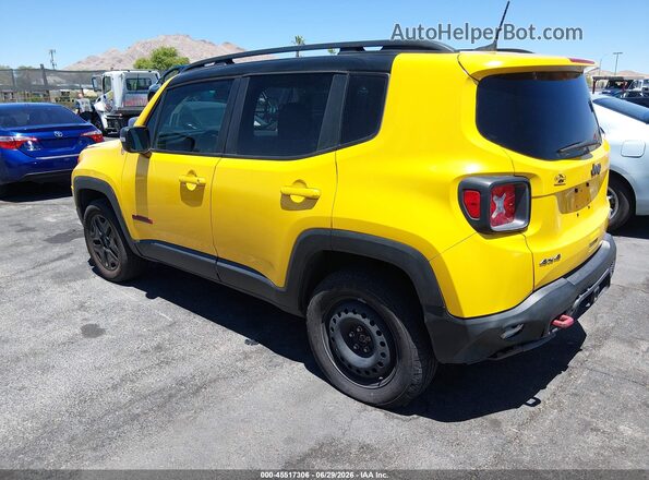 ZACCJBCB2JPH60977 2018 JEEP RENEGADE Yellow უკანა მარცხენა