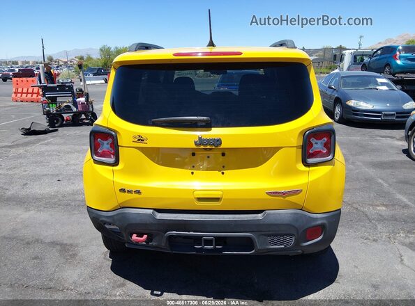 ZACCJBCB2JPH60977 2018 JEEP RENEGADE Yellow 