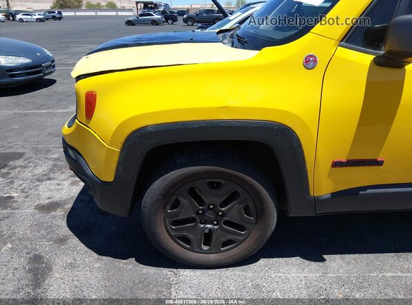 ZACCJBCB2JPH60977 2018 JEEP RENEGADE Yellow 