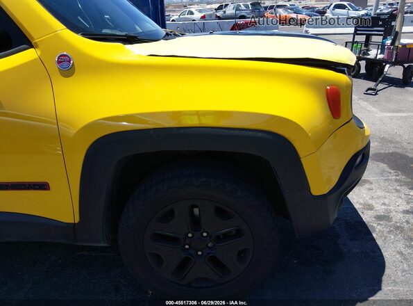 ZACCJBCB2JPH60977 2018 JEEP RENEGADE Yellow 