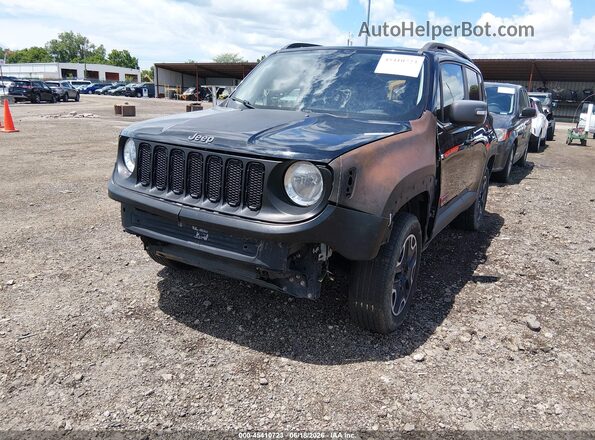 ZACCJBCB3HPF51757 2017 JEEP RENEGADE Black Widok z przodu