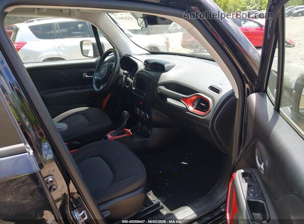 ZACCJBCB3HPG40874 2017 JEEP RENEGADE Black Սալոնի դիմացի տեսք