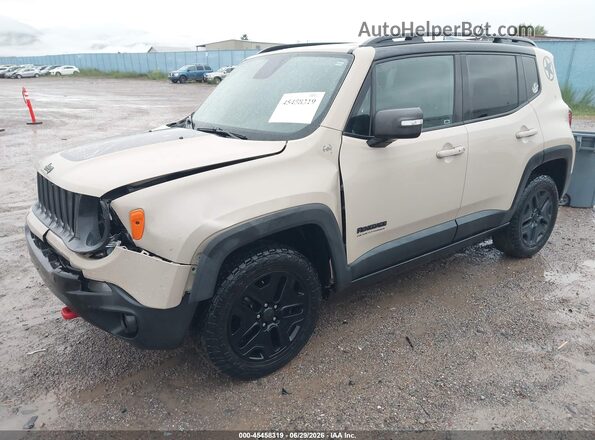 ZACCJBCB4HPF53050 2017 JEEP RENEGADE DESERTHAWK Beige Front left